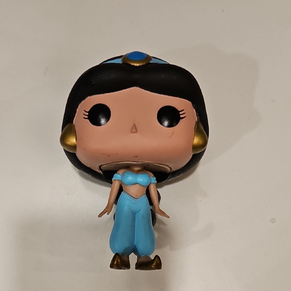 Funko Jasmine Figure with Blue and Gold - Used No Box